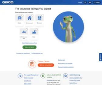 Geicoracing.com(An Insurance Company For Your Car And More) Screenshot