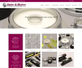 Geier-Bluhm.com(Geier and Bluhm) Screenshot