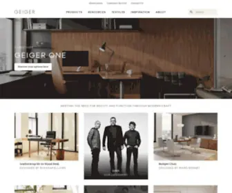 Geigerfurniture.com(Office Furniture) Screenshot