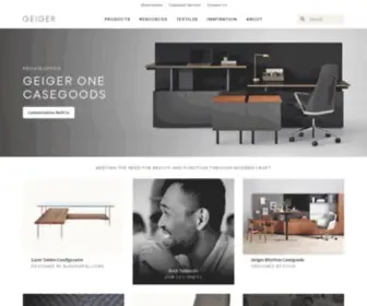 Geigerintl.com(Office Furniture) Screenshot