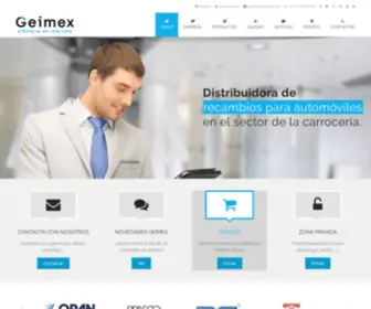 Geimex.net(Inicio) Screenshot