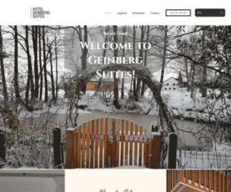Geinberg-Suites.com(Vacation Rentals) Screenshot