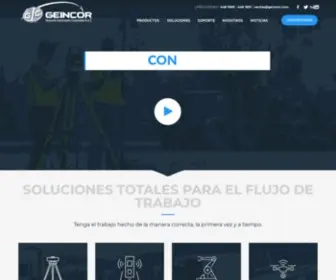 Geincor.com(GEINCOR SAC) Screenshot