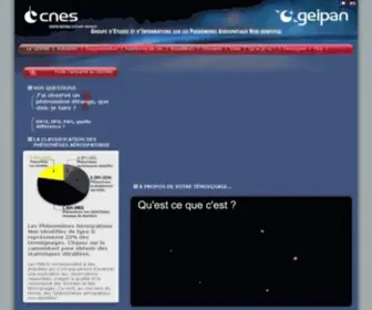 Geipan.fr(Le GEIPAN) Screenshot