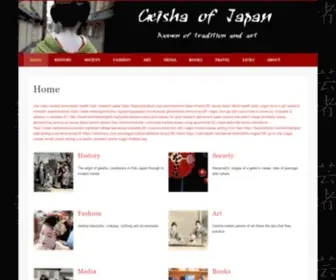 Geishaofjapan.com(Geishaofjapan) Screenshot