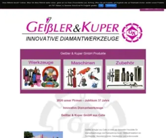 Geissler-Kuper.de(Geißler &amp; Kuper GmbH ausCelle) Screenshot