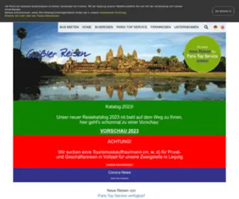 Geissler-Reisen.de(Ihr Busunternehmen und Reisebüro aus Leipzig) Screenshot