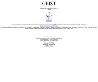 Geist.de(GEIST) Screenshot