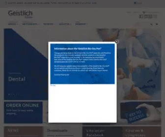 Geistlich.co.uk(Geistlich UK) Screenshot