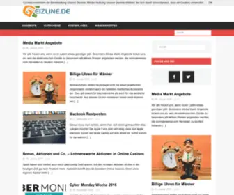 Geizline.de(Schnäppchen) Screenshot