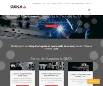 Geka-Group.es(Fabricantes) Screenshot