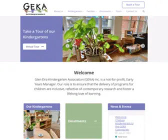 Geka.org.au(Homepage) Screenshot