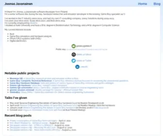 Gekkio.fi(gekkio) Screenshot