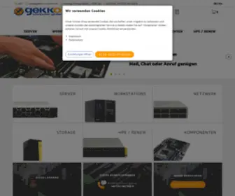 Gekko-Computer.de(Server gebraucht kaufen mit Beratung vom Profi) Screenshot