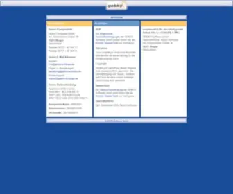 Gekko-Software.de(Impressum) Screenshot
