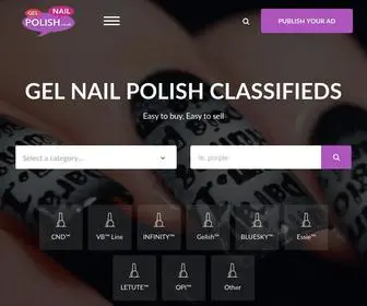 Gel-Nail-Polish.co.uk(Gel Nail Polish) Screenshot