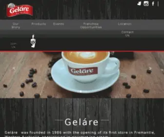 Gelare.com.sg(Geláre) Screenshot