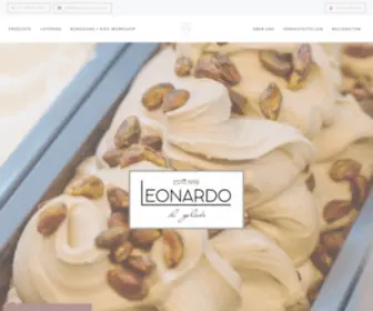 Gelaterialeonardo.ch(Il gelato) Screenshot