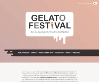 Gelatofestival.it(Gelato Festival 2013) Screenshot