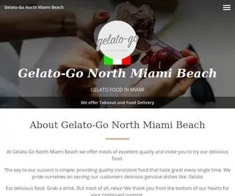 Gelatogonmb.com(Order Online for Takeout / Delivery. Here at Gelato) Screenshot