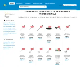 Gelatopro.fr(Equipement et matériel professionnel) Screenshot