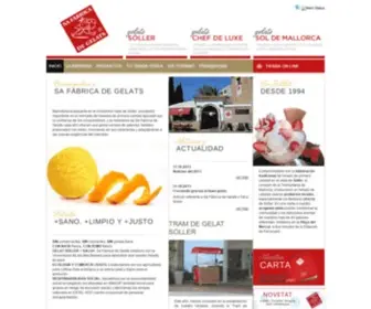 Gelatsoller.com(Inicio) Screenshot