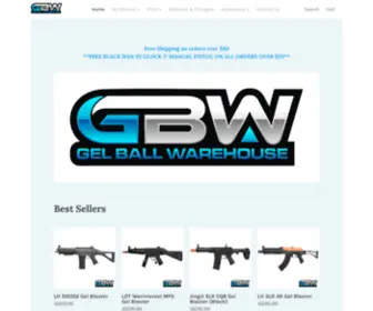 Gelballwarehouse.com.au(Gel Ball Warehouse) Screenshot