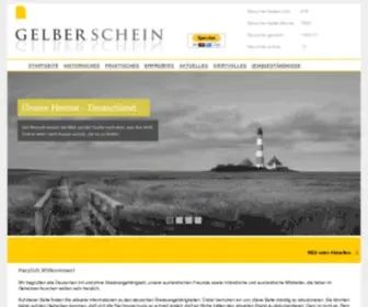 Gelberschein.org(Gelberschein) Screenshot