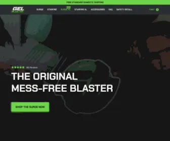 Gelblaster.com(Gel Blaster) Screenshot