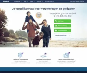 Geld.nl(Banken en verzekeringen vergelijken) Screenshot