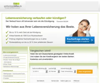Geldanlagehilfen.de(Geldanlagehilfen) Screenshot