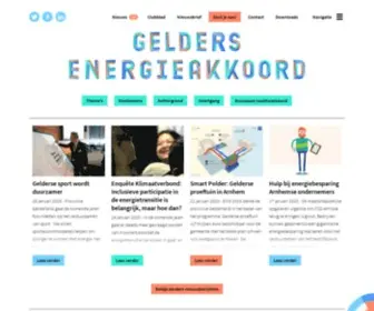 Geldersenergieakkoord.nl(Het Gelders Energieakkoord) Screenshot