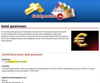 Geldgewinn.de(Geldgewinn) Screenshot