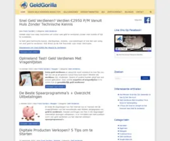 Geldgorilla.nl(Geld Gorilla) Screenshot