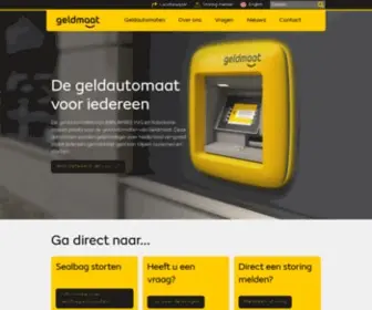 Geldmaat.nl(Geldmaat de nieuwe geldautomaat voor iedereen) Screenshot