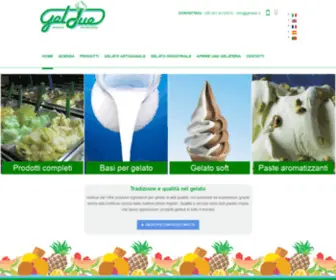 Geldue.it(Prodotti per gelateria) Screenshot