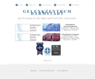 GelenkZentrum-Darmstadt.de(Gelenkzentrum Darmstadt) Screenshot