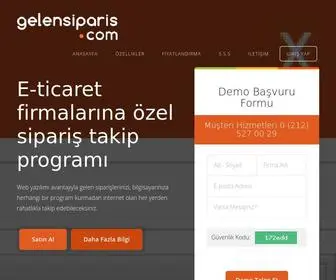 Gelensiparis.com(Takip Program) Screenshot