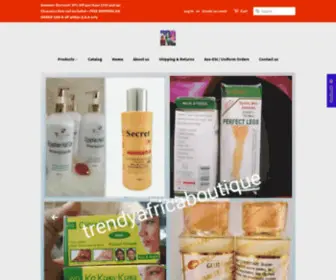 GeleStore.com(Trendy Africa Boutique) Screenshot