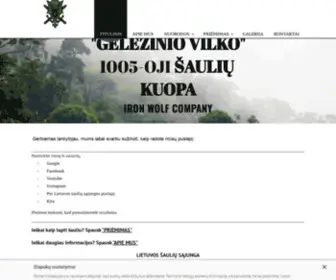 Gelezinis-Vilkas.eu(Gelezinis Vilkas) Screenshot