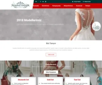 Gelinlikvemodaevi.com(İstanbul Gelinlik ve Moda Evi) Screenshot