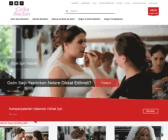 Gelinsaclari.com(Kuaför) Screenshot