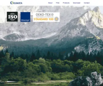 Gelintex.com(巨霖實業股份有限公司) Screenshot