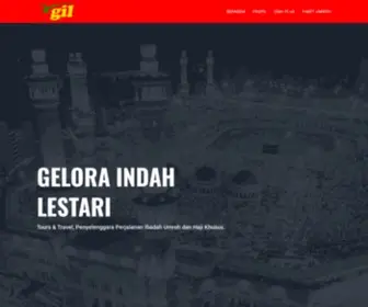 Geloraindah.com(Gelora Indah Lestari) Screenshot