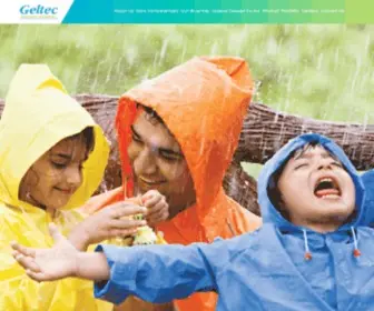 Geltec.in(Leading softgel manufacturers) Screenshot