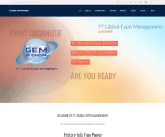 Gem-Indonesia.net(Global Expo Management) Screenshot