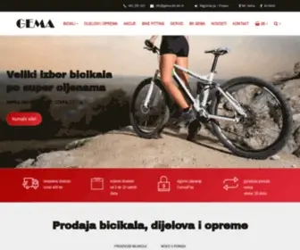 Gema-Bicikli.hr(Bicikli Prodaja) Screenshot