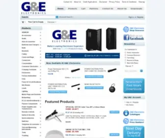 Gemalta.com(G&E Electronics) Screenshot