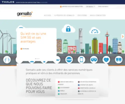 Gemalto.fr(Gemalto) Screenshot