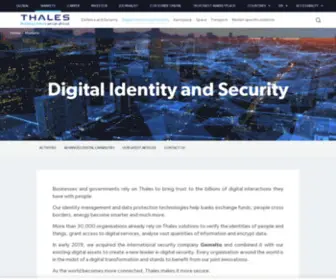 Gemalto.org(Digital Identity and Security) Screenshot
